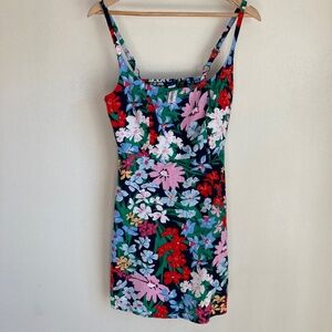 New Old Navy women’s floral linen blend dress